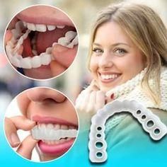 Instant and Confident on Smile Fit Flex Cosmetic Teeth Denture Teeth (Buy 1 Get 1 Free🔥) ⭐️⭐️⭐️⭐️ 4.9/5 Reviews